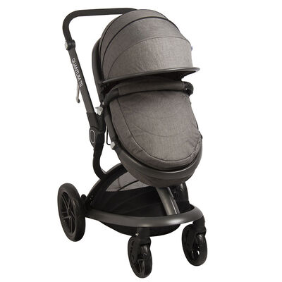 Imagen 2 del producto Coche Cuna Travel System Bebe Quantum Gris Bebesit