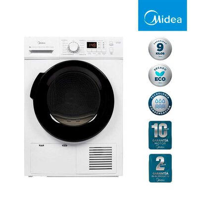 Imagen 2 del producto Secadora de Ropa Midea MSC-90B08E 9 kg.