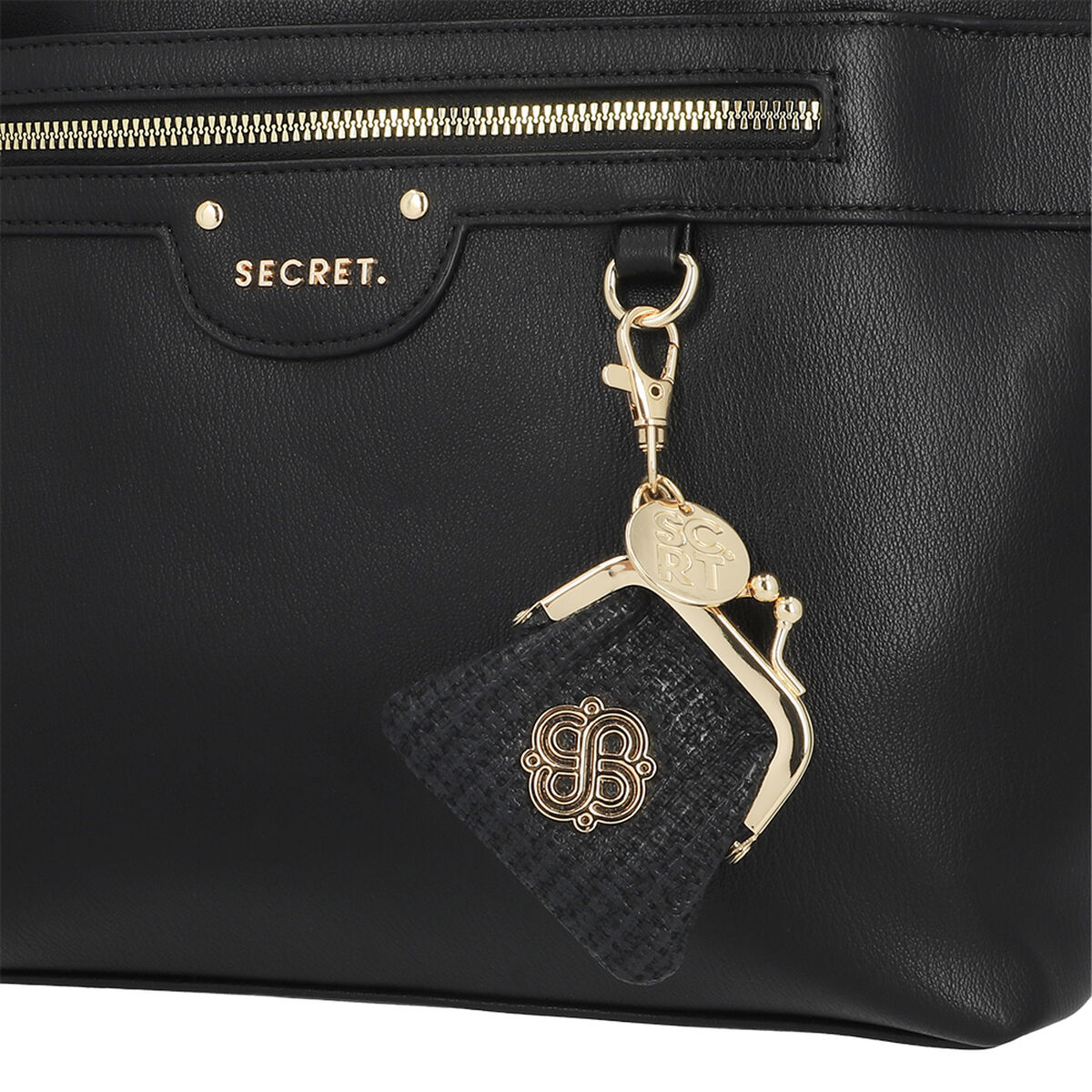 Mochila Secret Lisse FW25 L Negro