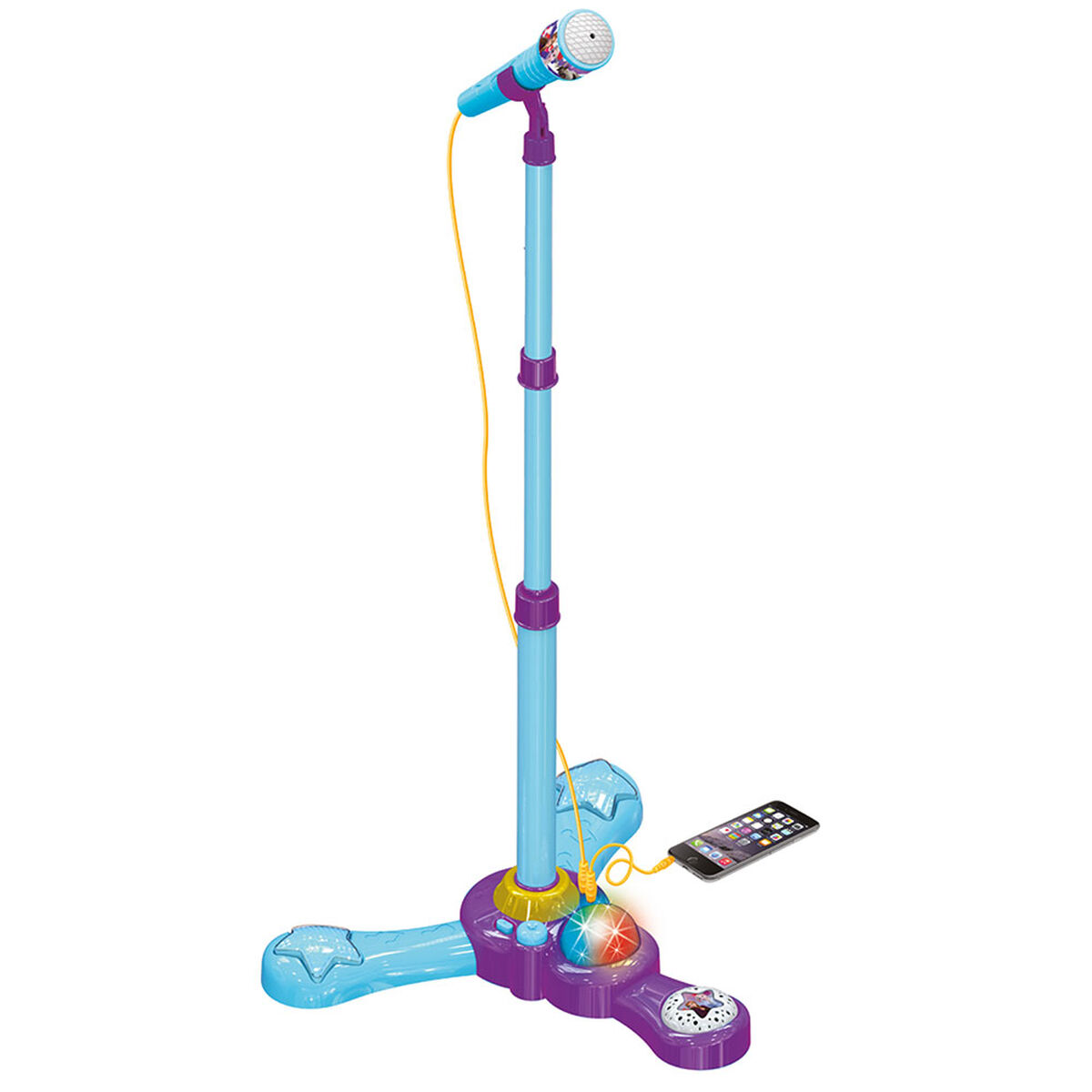 Microfono Con Pedestal Frozen
