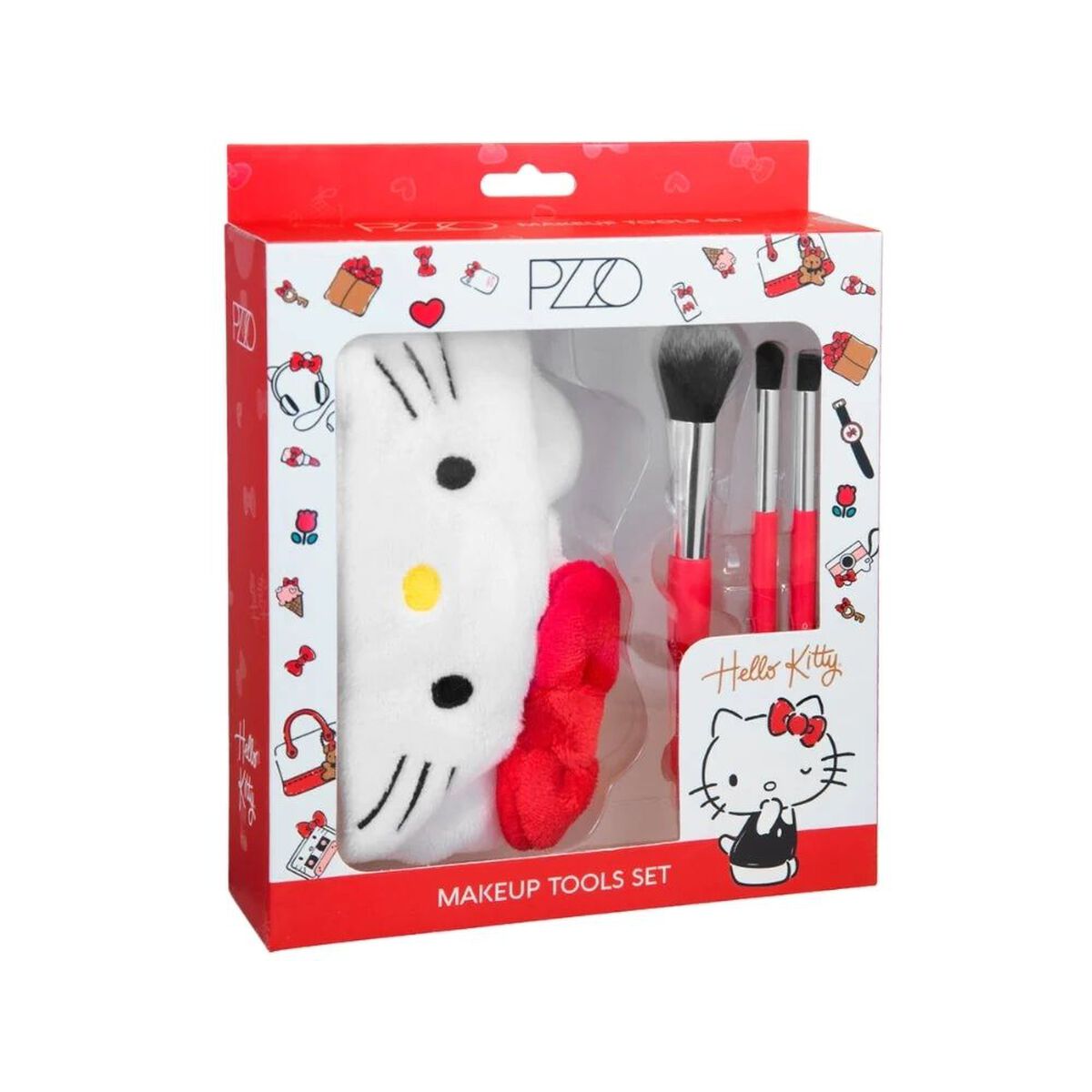 Set de Brochas Hello Kitty Petrizzio