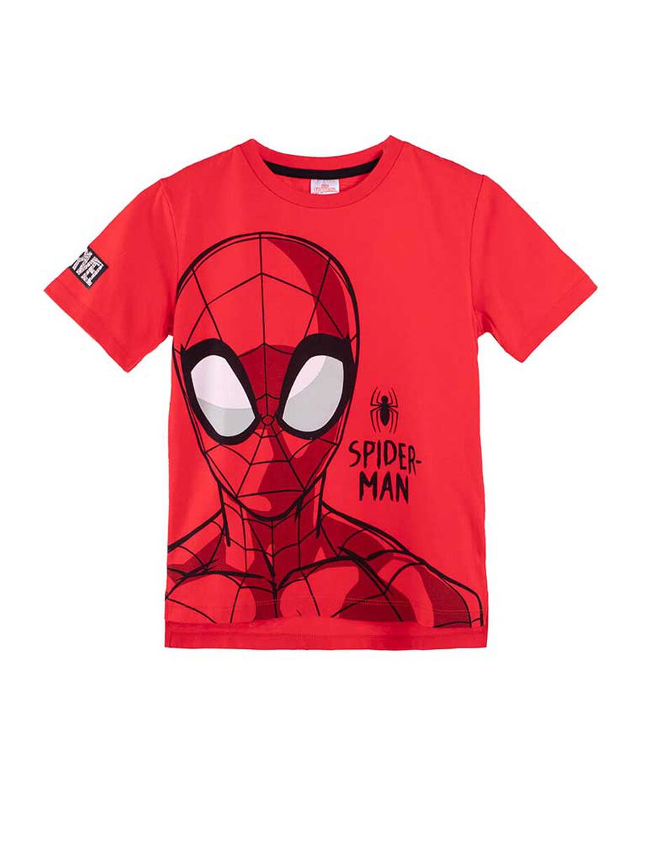Polera de Algodón Niño Spiderman