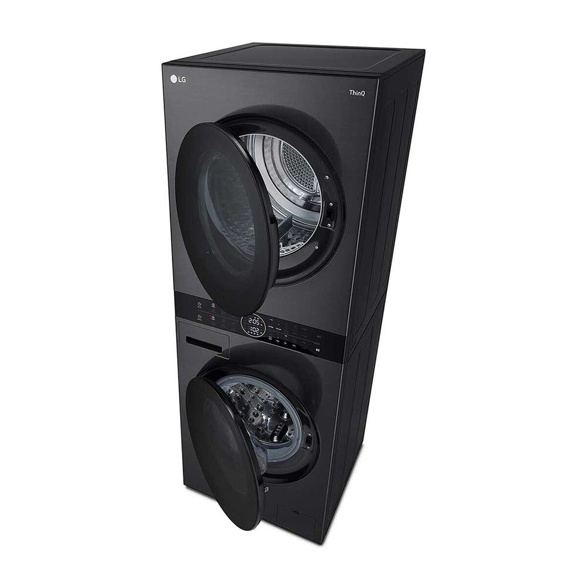 LG Lavadora secadora WK14BS6.APBPECL 14/10 Kg Frontal Negro Matte