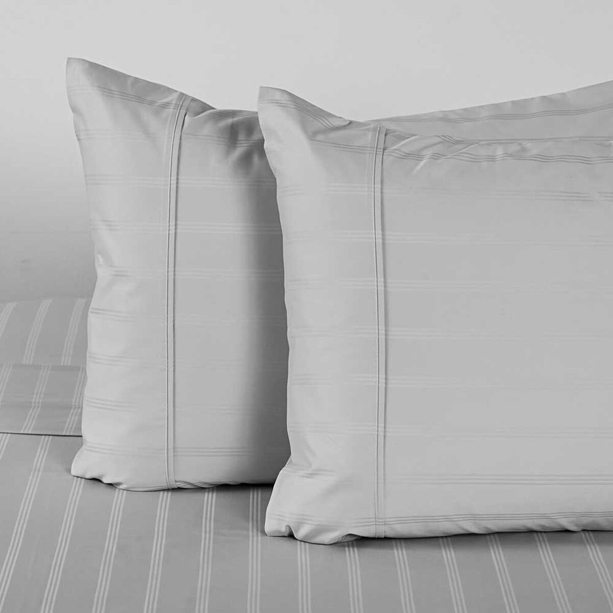 Juego de S&aacute;banas Cannon2 Plazas 500 Hilos Dobby Thin Fog