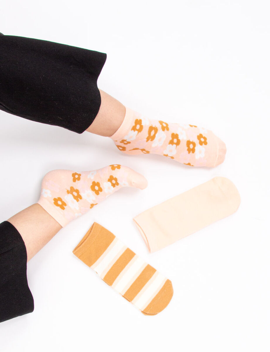 Pack 3 Calcetines Mujer Icono