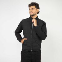 Chaqueta Acolchada Hombre Zibel Negro, Verde-Osc