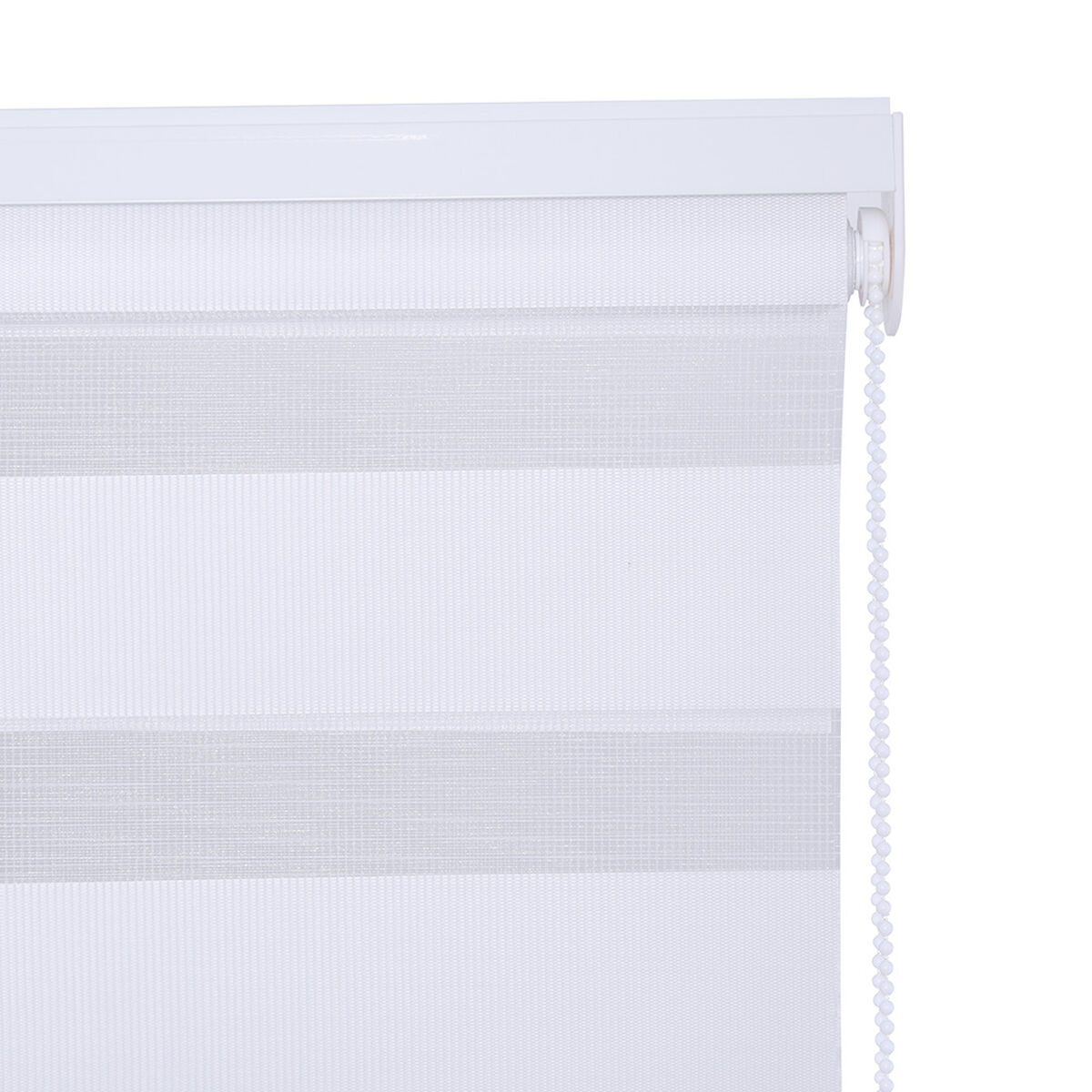 Cortina Roller Mashini Zebra Blanco 120 x 250 cm