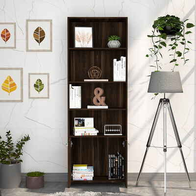 Imagen 2 del producto Biblioteca TuHome Lisa Habano 2 Puertas