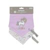 Bipack Baberos Impermeable Unicornio de Algodón Infanti
