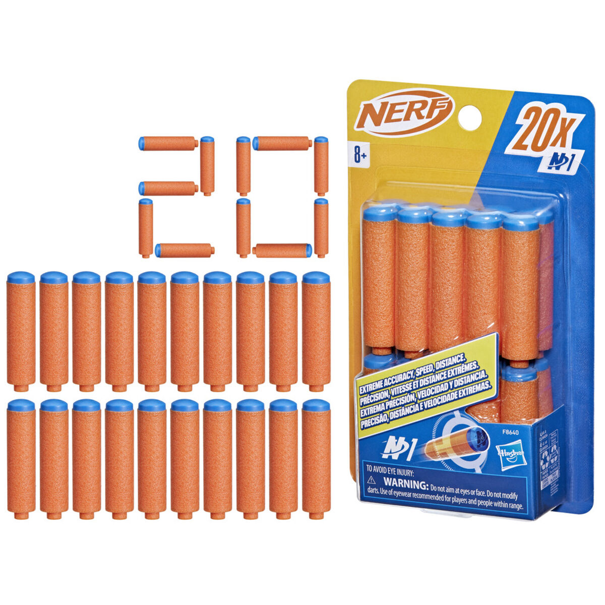 Dardos Nerf N Series 20 Unidades