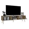 Rack TV TuHome Huna Hasta 75" Macadamia