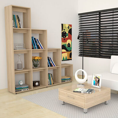 Imagen 1 del producto Set Biblioteca Escalera Beijing + Mesa de Centro