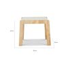 Mesa CIC Kids 2 Sillas Blanco