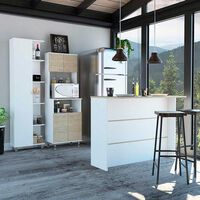 Combo Alacena + Barra Auxiliar + Optimizador TuHome Kitchen
