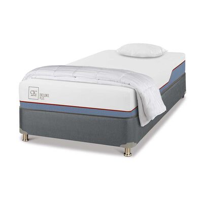 Imagen 2 del producto Cama Americana CIC 1,5 Plazas Excellence Plus + Almohada + Plumón