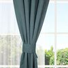 Set Cortinas Doral Amazon City  220 x 140 cm Azul Petroleo