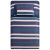 Juego de Sábanas Estampado Casa Linda 1,5 Plazas Stripes