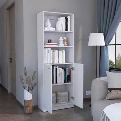 Imagen 2 del producto Biblioteca Recta TuHome Home E4 2 Puertas Blanco