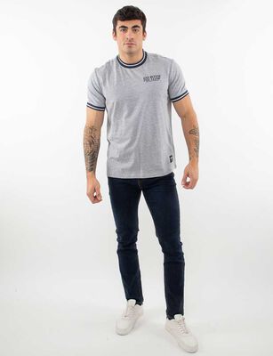 Imagen 2 del producto Polera Manga Corta Hombre Icono Gris