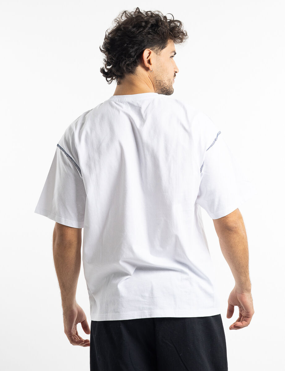 Polera Oversize Print Hombre Lotto Strada