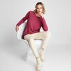 Polera Lanilla Manga Larga Con Aplicación De Tachas Mujer Curvi