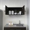 Mueble sobre Campana TuHome Manchester Wengue 2 Puertas