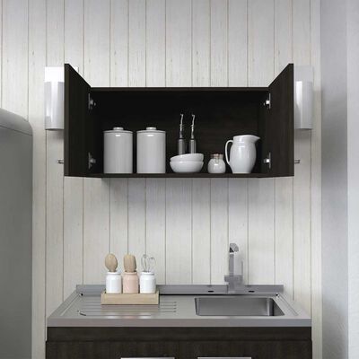 Imagen 2 del producto Mueble sobre Campana TuHome Manchester Wengue 2 Puertas