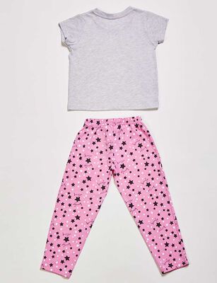 Imagen 2 del producto Pijama de Algodón Niña Kayser Gris