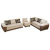 Sofá Seccional Modular Elegant Detail Houston 7 Cuerpos Beige