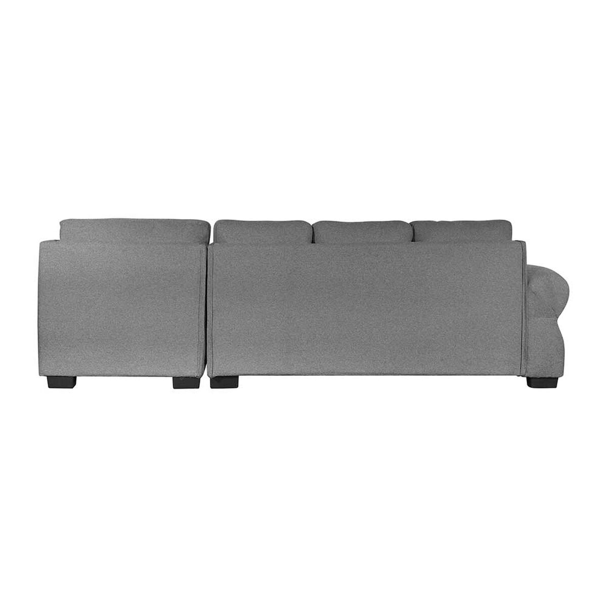 Sofá Seccional Living Factory Michigan 6 Cuerpos Gris