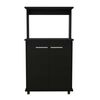 Mueble para Microondas TuHome Manchester Wengue 2 Puertas