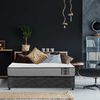 Cama Americana Flex Base Dividida 2 Plazas Star + Respaldo + 2 Veladores Asturias