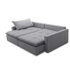Sofá Amuv Capri 3 Cuerpos Gris