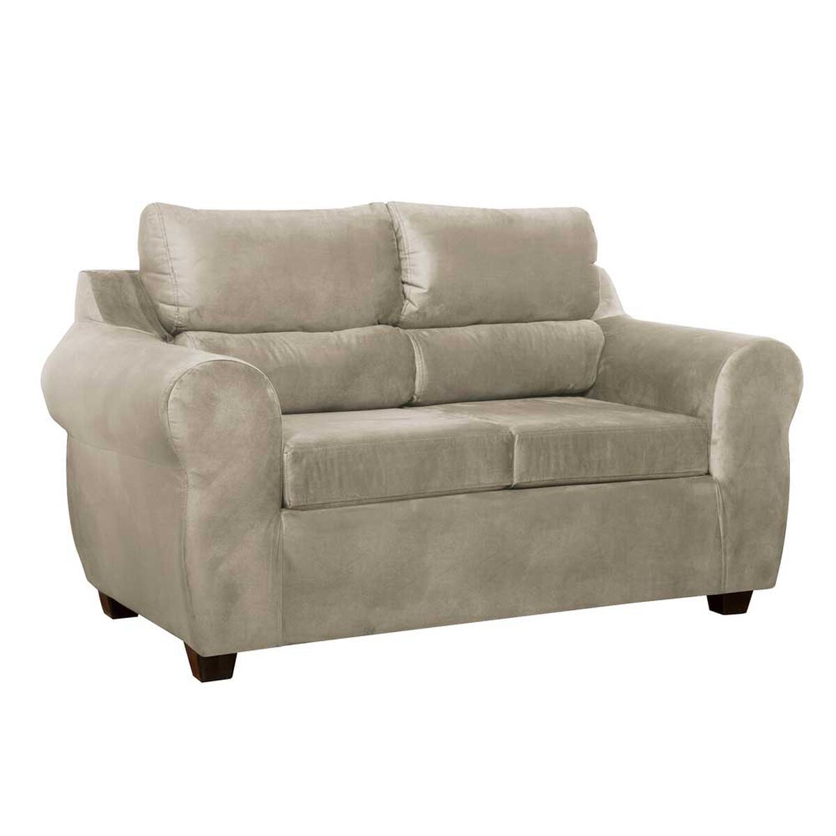 Sofá Mexx Muebles Dubai 2 Cuerpos Beige