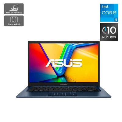 Imagen 1 del producto Notebook Asus Vivobook 14 X1404 Core i5 512GB SSD 16GB 14""