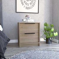 Velador TuHome Kaia 2 Cajones