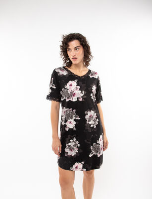 Imagen 1 del producto Camisa de Dormir Mujer Portman Club Negro