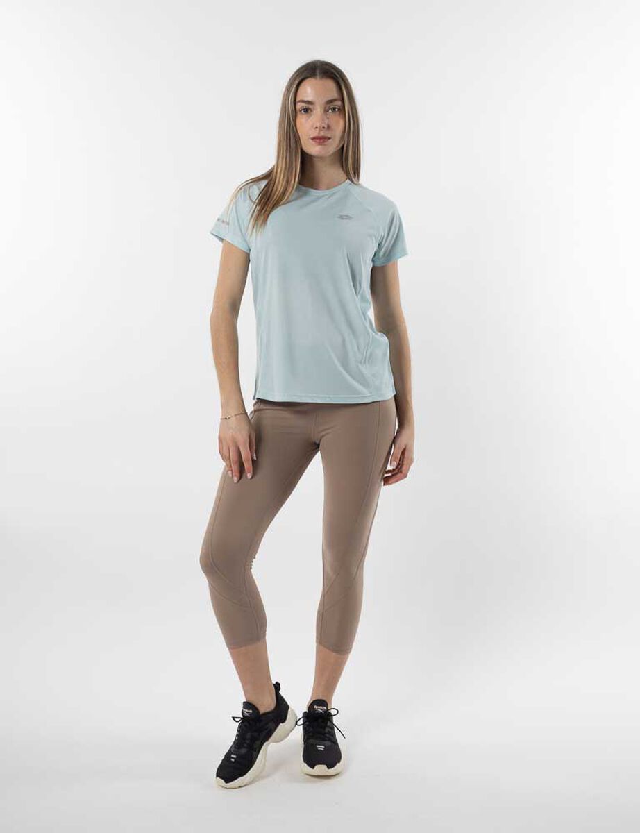 Polera Deportiva Manga Corta Mujer Lotto