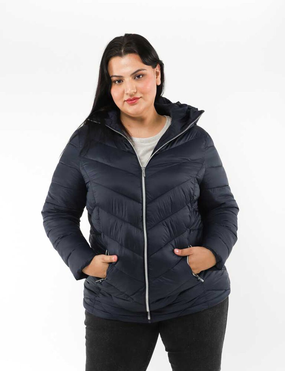 Parka Con Gorro Larga Mujer Extralindas