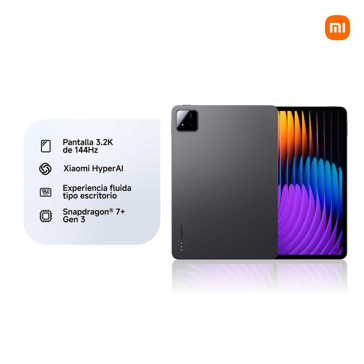 Tablet Xiaomi PAD 7 128GB 11,2" Negro + Keyboard + Pen