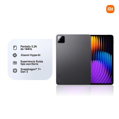 Imagen 2 del producto Tablet Xiaomi PAD 7 128GB 11,2"" Negro + Keyboard + Pen
