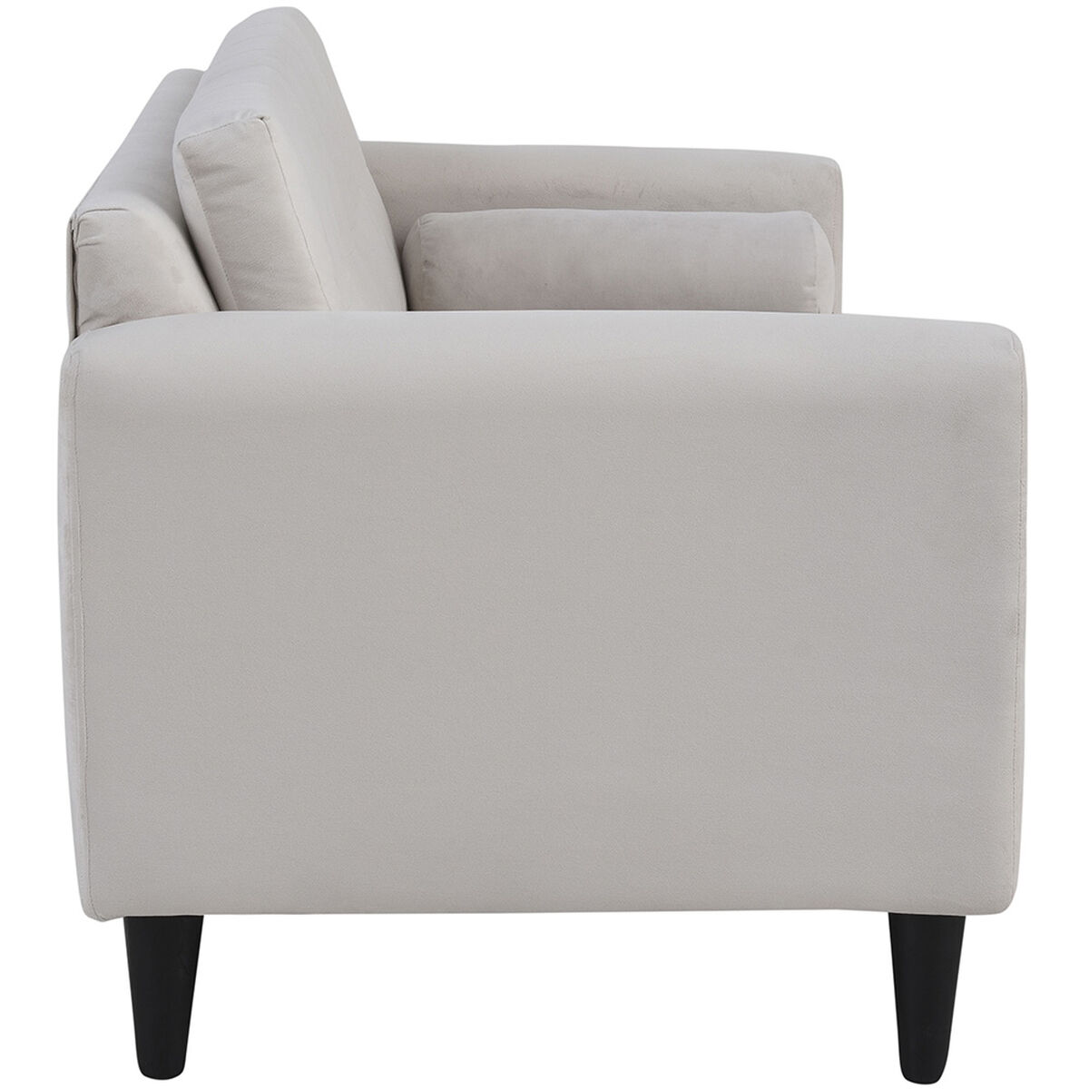 Sof&aacute; Felpa Bodevir Retro 3 Cuerpos Crudo