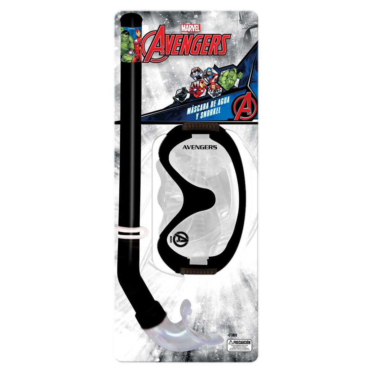 Mascara y Snorkel de Agua Avengers Marvel