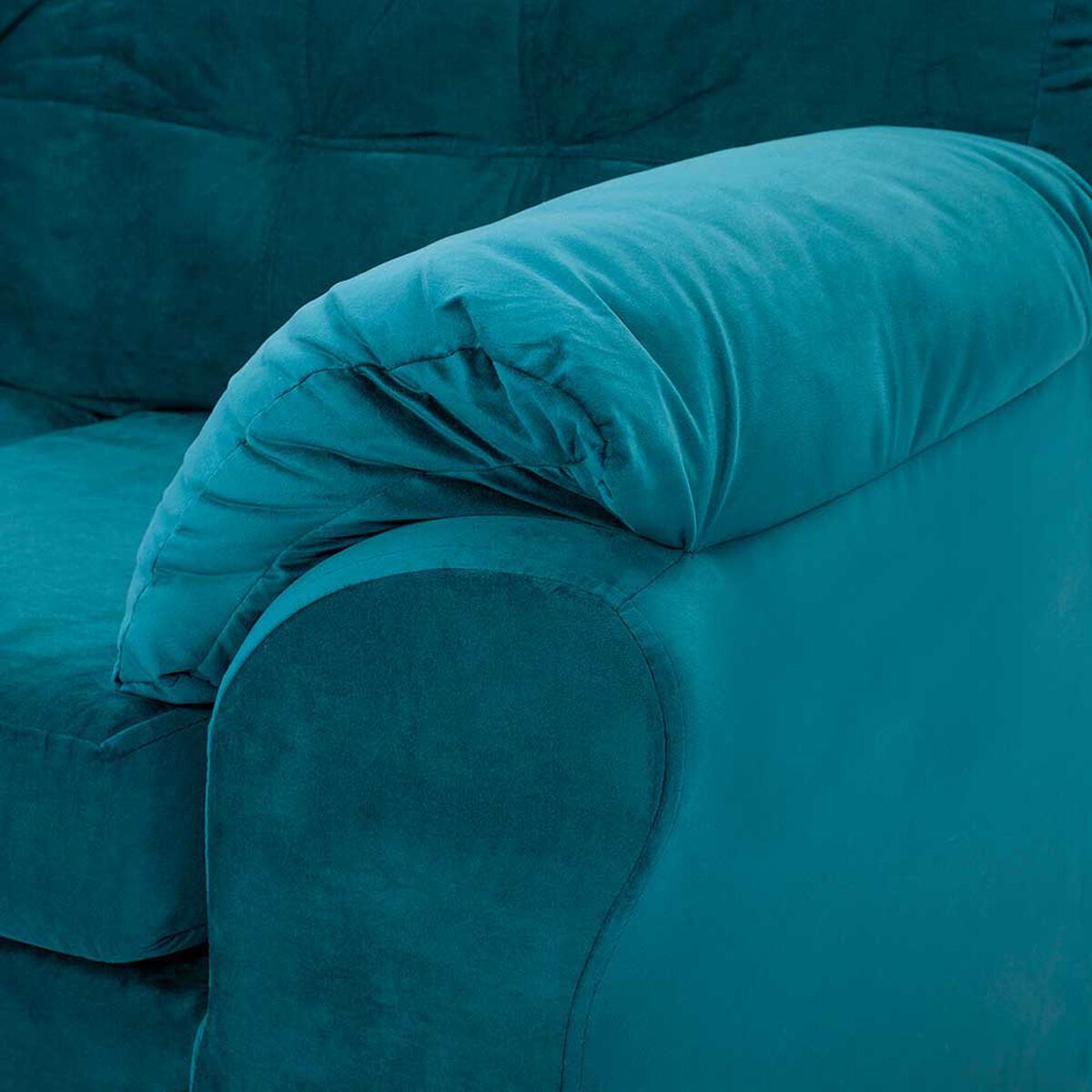 Sofá Seccional Muebles MPR Alerce 5 Petróleo