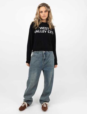 Imagen 2 del producto Jeans Mujer Icono Cafe, Celest/Ver, Raw