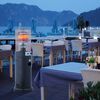 Estufa a Gas Exterior Terraza Klyma Cildro LW Negra 1,35 mts.