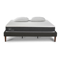 Cama Europea CIC King New Ortopedic + Almohadas