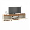 Rack TV Exit Texas Hasta 85" Beige Roble