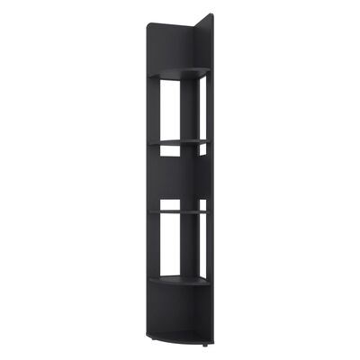TUHOME Estante Esquinero Tuhome Home-E7 Wengue