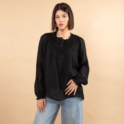 Blusa Manga Larga Mujer Zibel